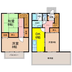 グリーンピア不二の物件間取画像